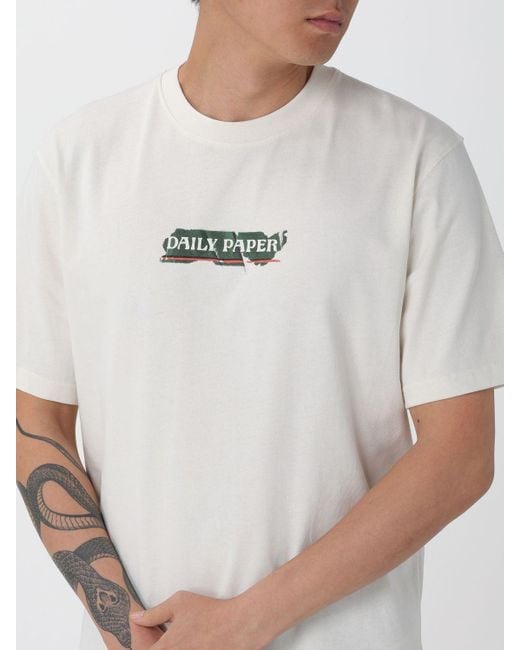 Camiseta Hombre Daily Paper de hombre de color White