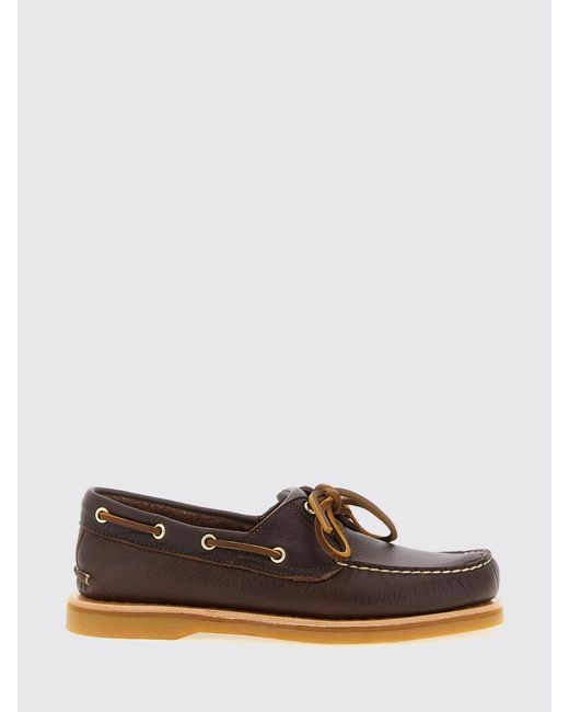 Timberland Brown Noreen Suede Boat Loafers for men