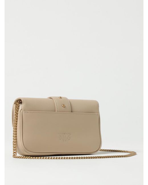 Pinko Natural Schultertasche Damen