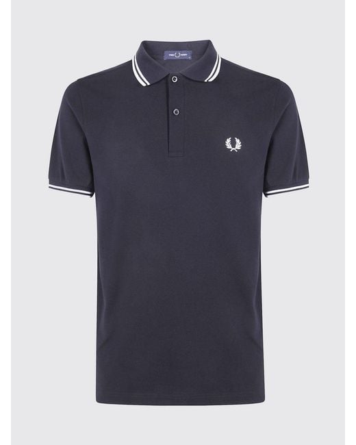 Fred Perry Blue Polo Shirt for men