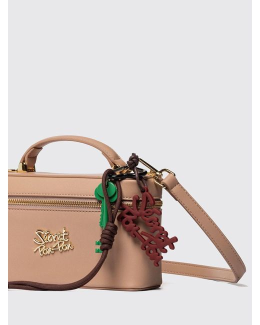 Secret Pon-pon Natural Shoulder Bag