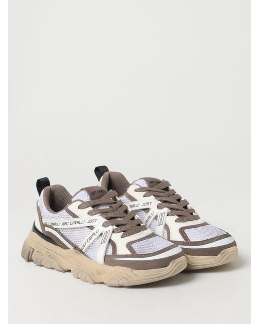 Just Cavalli White Sneakers