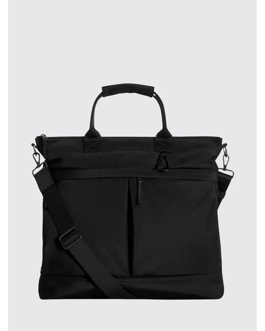 Maison Kitsuné Black Maison Kitsun&Eacute Nylon Bag for men