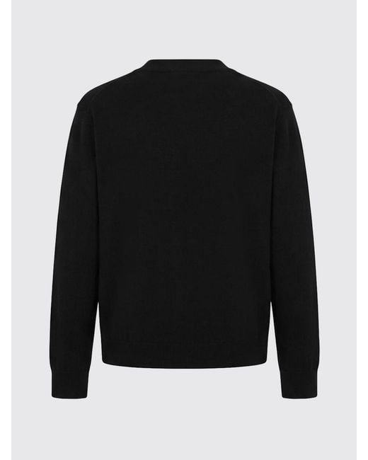 Jil Sander Black Crewneck Sweater
