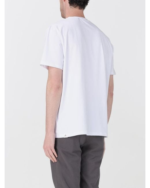 T-Shirt Basic di Peuterey in White da Uomo