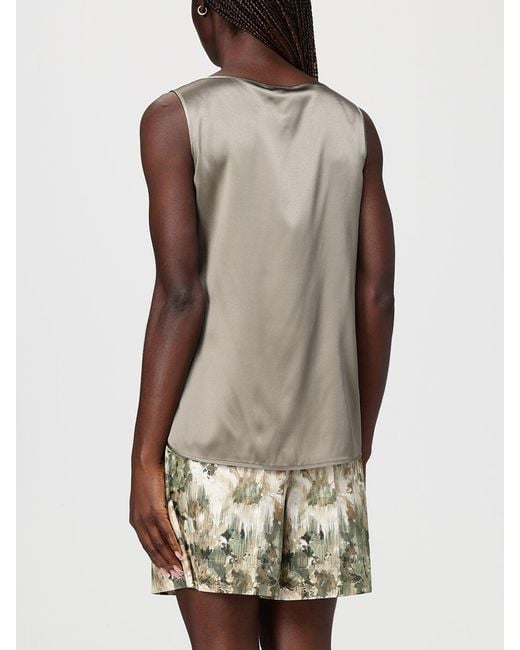 Max Mara Natural Satin Top
