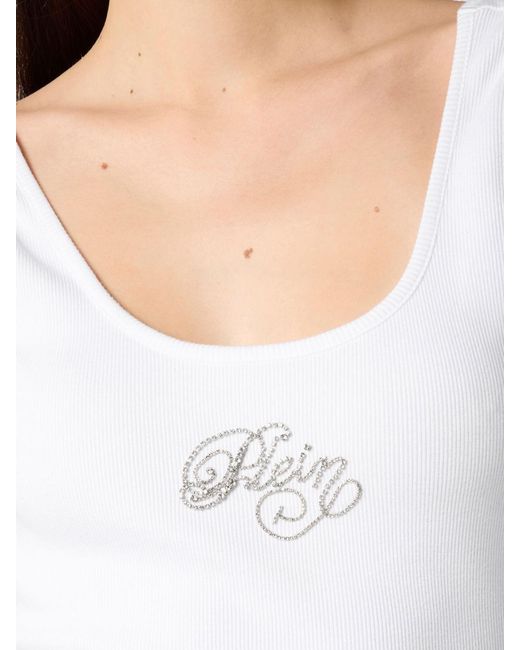 Philipp Plein White Dress