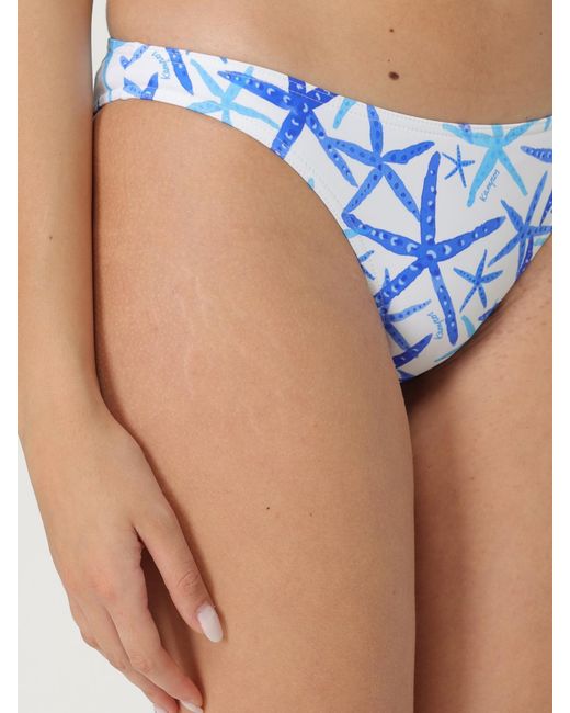 Kampos Blue Bikini Bottom Swimsuit