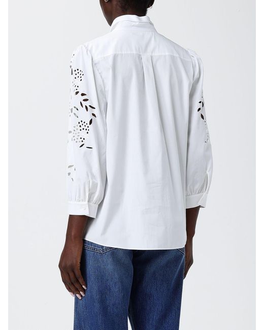 Valentino White Sangallo Shirt