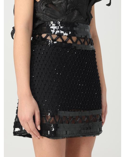 Alberta Ferretti Black Skirt