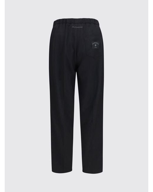 MM6 by Maison Margiela Black Pants for men