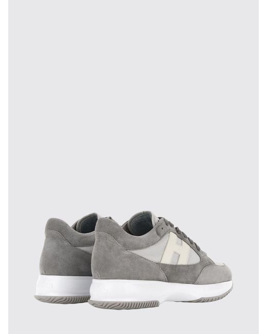 Hogan White Interactive Sneakers for men