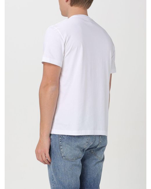T-shirt in cotone di Neil Barrett in White da Uomo