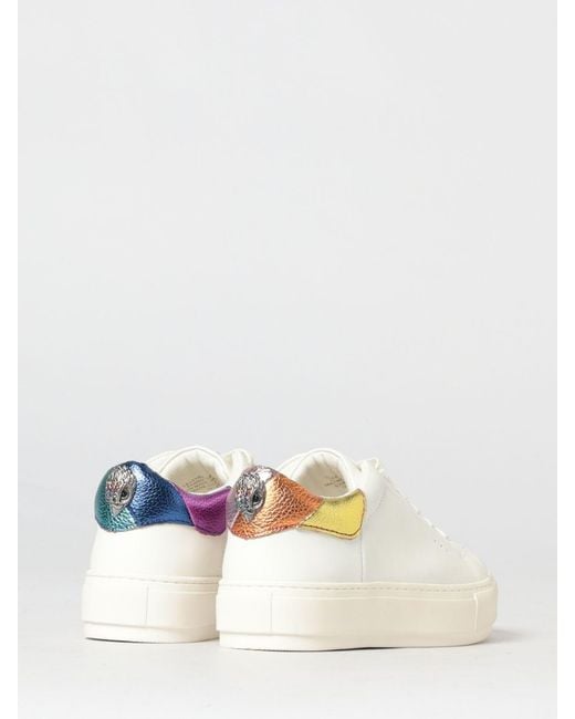 Kurt Geiger Natural Laney Leather Sneakers
