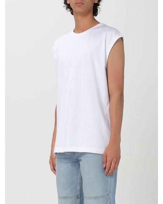 Camiseta sin mangas Helmut Lang de hombre de color White