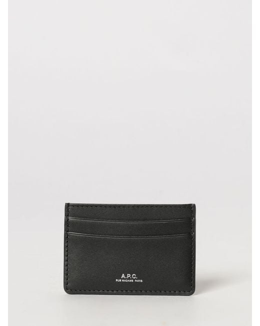 A.P.C. Gray Wallet for men