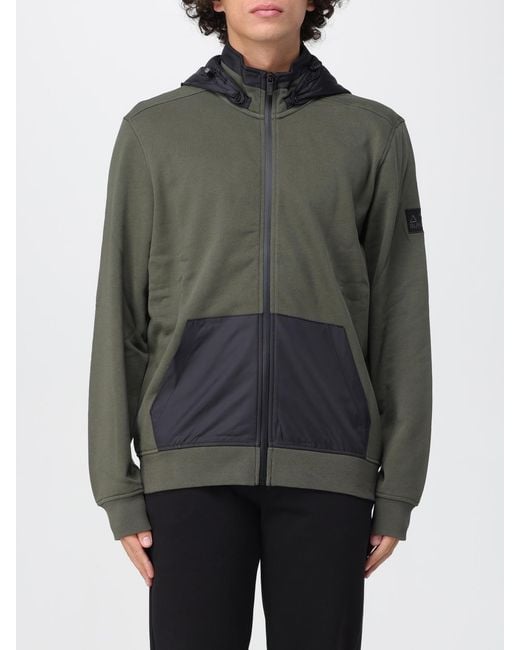 Sun 68 Gray Sweatshirt for men
