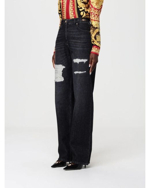 Versace Black Jeans