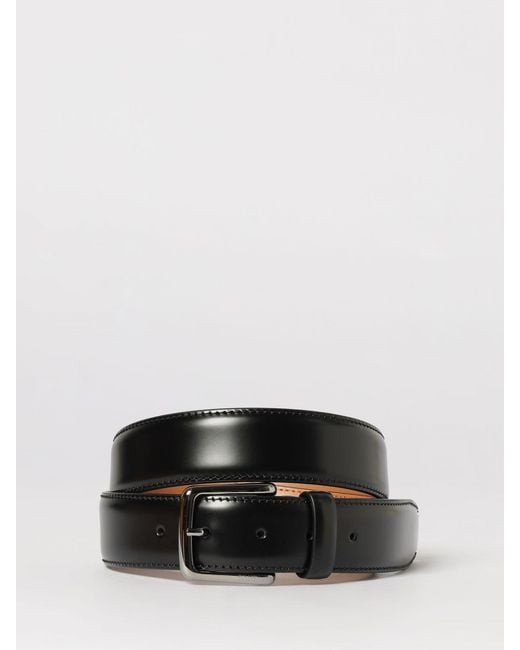 Tod's Black Leather Belt for men