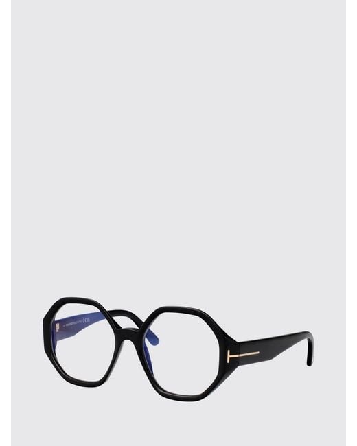 Tom Ford Black Acetate Optical Glasses