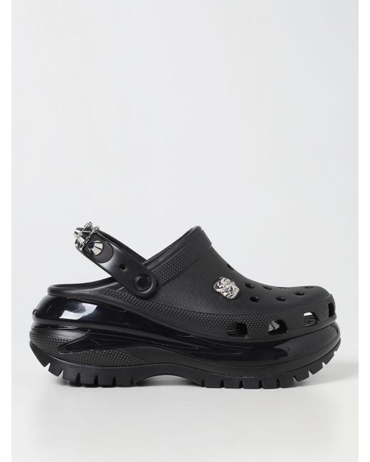 Crocs™ Wedge Shoes in Black | Lyst
