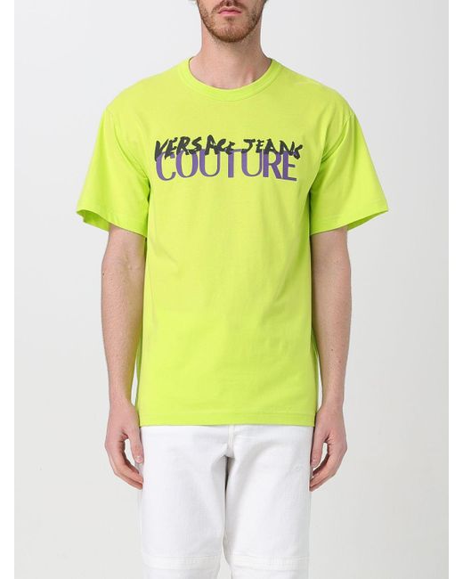 Versace Jeans Couture T-Shirt Herren in Yellow für Herren