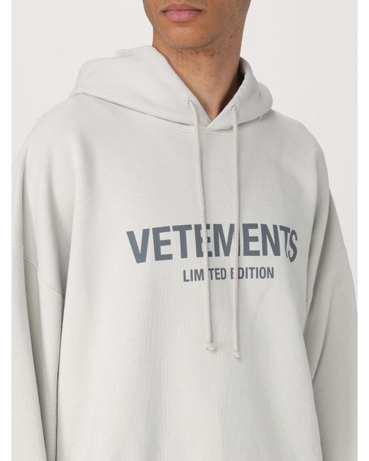Vetements Sweatshirt in Gray für Herren