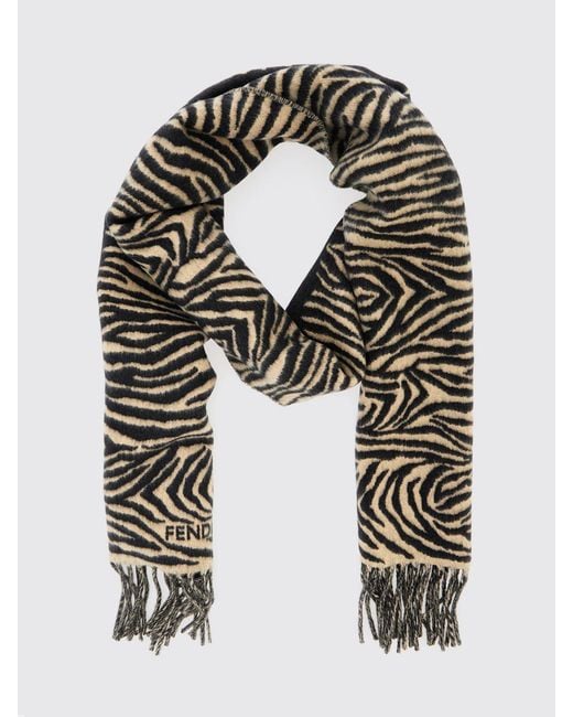 Fendi Black Scarf