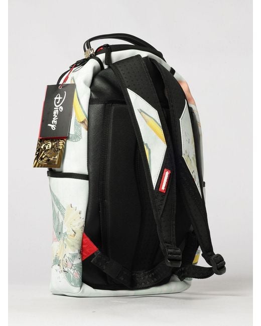 Sprayground Multicolor Disney Old School Mickey Sketch Print Backpack With Shark Logo for men