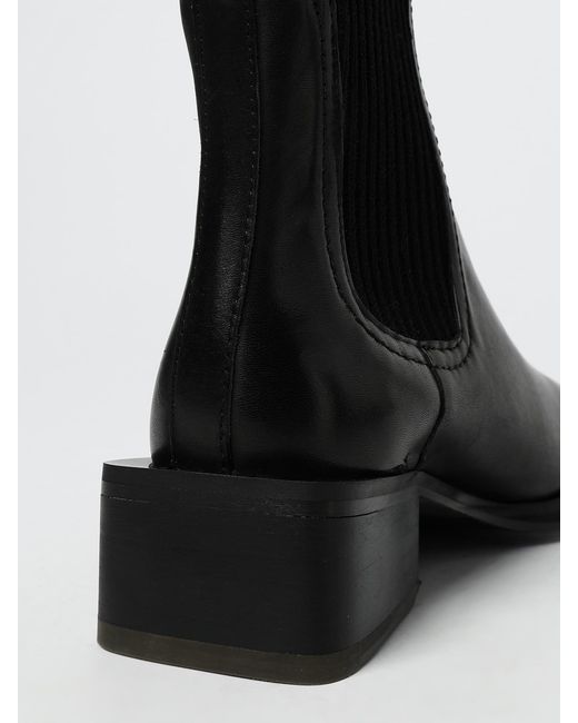 Paul Smith Black Flat Ankle Boots