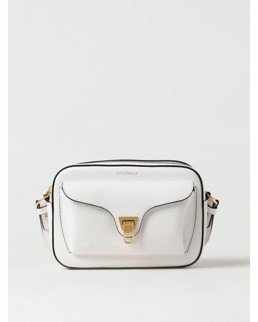Coccinelle White Crossbody Bags