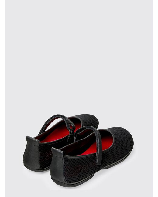 Camper White Right Nina Lyocell Tencel Ballerinas