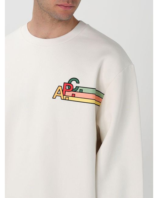 A.P.C. Sweatshirt in White für Herren