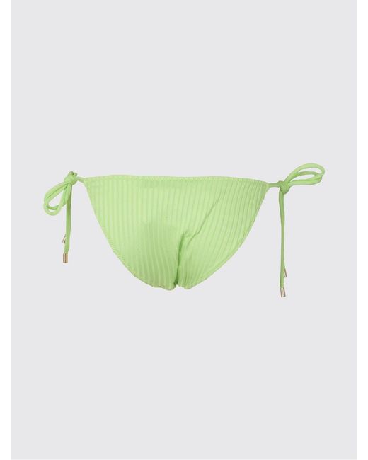 Melissa Odabash Natural Low-Rise Bikini Bottoms With Adjustable Side Ties