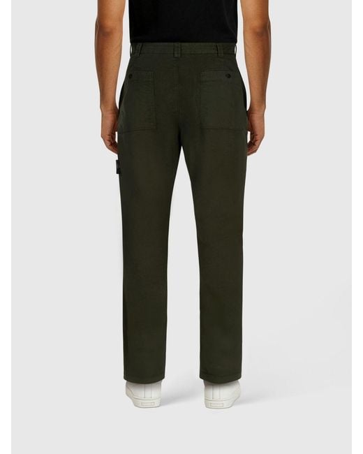 Pantalón Hombre Stone Island de hombre de color Green