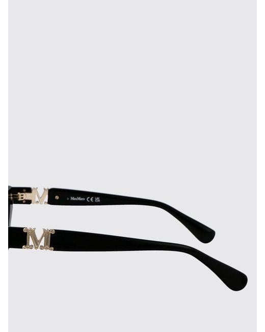 Max Mara White Acetate Sunglasses
