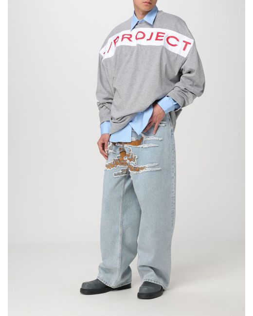 Camiseta Y. Project de hombre de color Gray