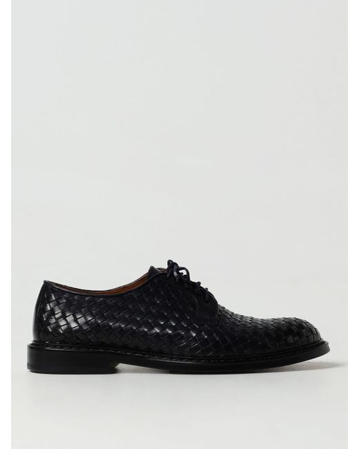 Doucal's Black Brogue Shoes for men