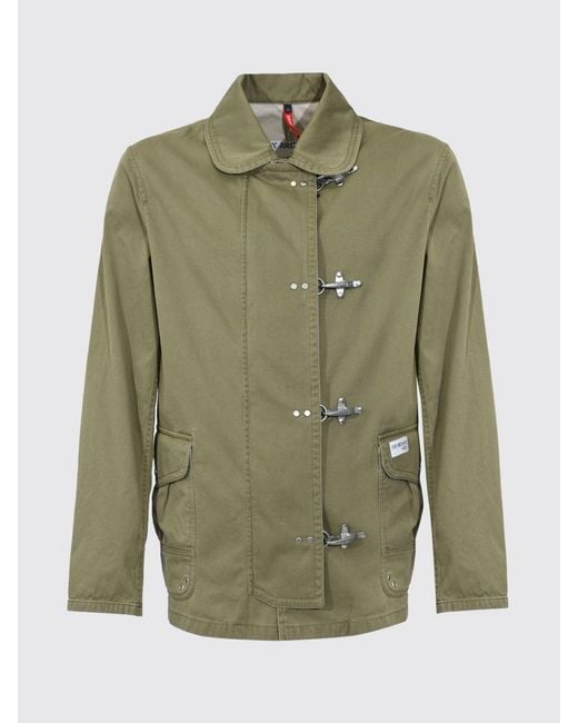 Fay Green Classic Cotton Jacket for men