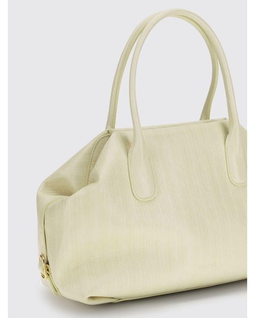 THEMOIRÈ Natural ThemoirÈ Talia Trunk Small Vegan Leather Bag