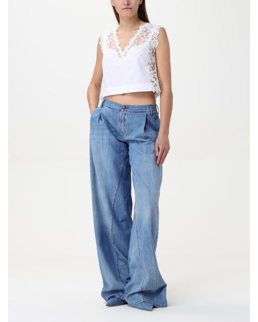 Vaquero Mujer Ermanno Scervino de color Blue