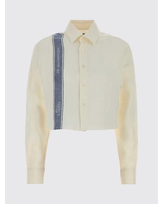 J.W. Anderson Blue Linen Shirt