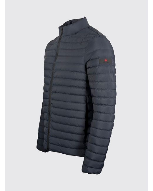 Peuterey Blue Flobots Quilted And Padded Nylon Down Jacket for men