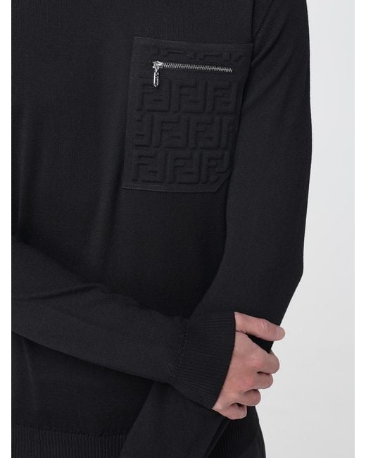 Fendi Blue Jumper for men