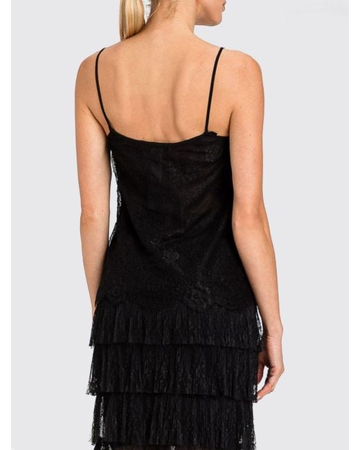 Twinset Black Lace Top
