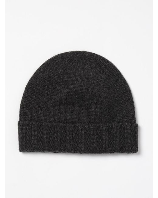 Drumohr Black Hat for men