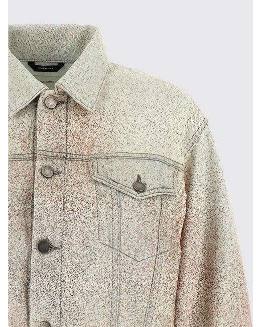 Haikure Blue Abstract Denim Jacket