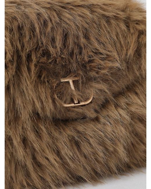 Sac Porté Épaule Femme Twinset en coloris Brown
