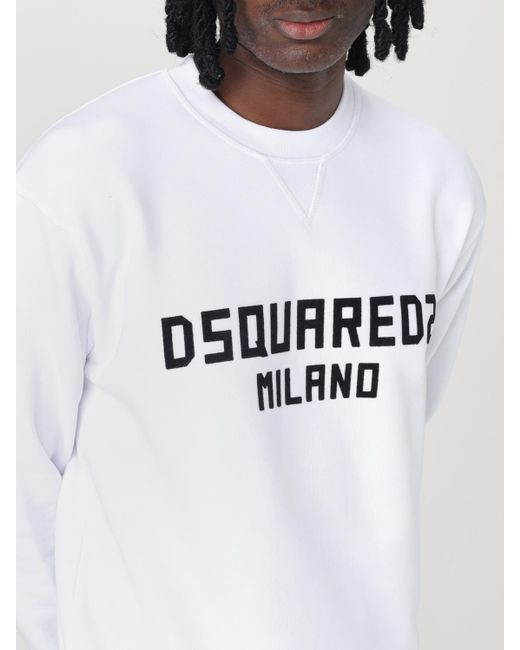 DSquared² Sweatshirt Herren in White für Herren