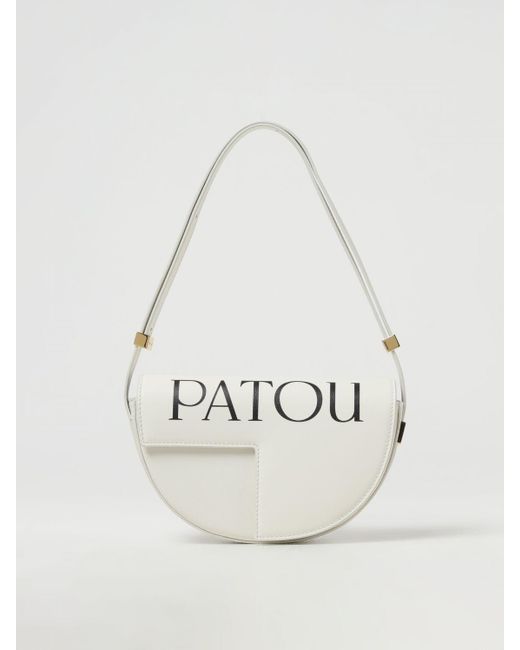 Patou White Crossbody Bags